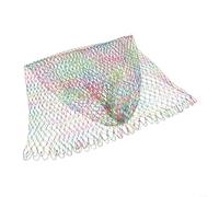 Filet de pêche de rechange fabriqué en nylon solide, léger et facile à transporter, parfait pour les pêcheurs (diamètre 60 cm)
