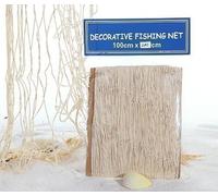 Filet de pêche décoratif 100 x 200 cm - Idéal pour Les décorations maritimes | Parfait pour Les fêtes, Les Mariages, Les Chambres d'enfants et Les Restaurants | Filet Robuste et Polyvalent pour Les