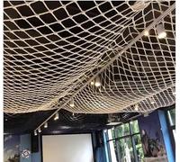 Filet de pêche décoratif au plafond suspendu, hamac de Bar rétro, balançoire de balcon, garde-corps de sécurité(4x6m)