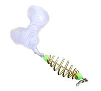 Filet de pêche en cuivre avec ressort pour sports de plein air, outils de pêche, taille 8