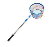 Filet de pêche Extensible pour - Filet de pêche en Maille - Papillon - Attrape-crabes avec poignée - Jouet idéal pour Les - Poignée antidérapante - Jouet d'écumoire Robuste pour