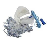 Filet de pêche facile à lancer - En forme de main - Diamètre : 4,2 m - Facile à lancer à la main - Filet en nylon avec fond coulant pour équipement de pêche - Convient pour les lacs plats et les