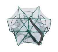 Filet de pêche - Filet de bassin de 40 cm | Piège à crabes | Cage en nylon moulé à la main pour attraper des poissons, des crevettes, des crabes, des écrevisses, des homards et des écrevisses