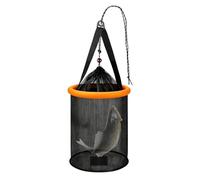 Filet de pêche flottant en maille robuste pour appâts | Seau de pêche pour truite, crappie, brochet, vers, eau douce, eau salée, bateau, surf, côtière