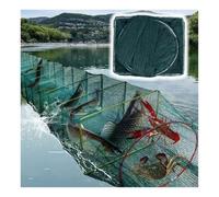 Filet de pêche Pliable de 7,9 à 52,5 Pieds de Long, piège à crevettes et Poissons-appâts, Portable, Capture Automatique de Plus de Poissons Facilement(L2.4m/7.9Ft)
