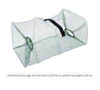 Filet De Pêche Pliable Pour Crabe, Crabe, Crevette, Méné, Appât De Pêche, Piège, Moulé, Portable, Cage À Mailles, 1 Pièce