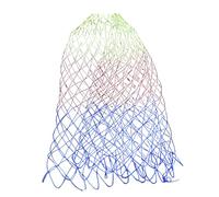 Filet de pêche plissé en nylon - Filet de rechange - Accessoire de pêche pliable