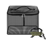 Filet De Pêche Portable - Maille De PêchePliable, Panier En Filet Flottant Léger | Accessoire De Robuste Et Durable, Peu Encombrant, Pour Étang, Roche, Bateau De Marina, Pêche En Plein Air En E