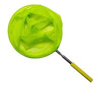 Filet de pêche pour enfants, pliable et extensible, ensemble seau télescopique coloré, pour attraper les insectes, les petits poissons, les activités de jardin en plein air (vert)