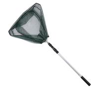 Filet De Pêche Rétractable À Mailles Fines Pour Piscine, Tête Triangulaire, Écumoire, Pliable