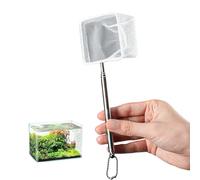 Filet de pêche rétractable pour l ' Entretien des Aquariums, poignée Ergonomique et Conception de Filets Fins, sans Danger pour Les Petits Aquariums, utilisez Un Attrape-Poisson