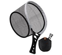 Filet de pêche - Trottinette pliable pour aquarium, outil portable multifonction avec poignée rétractable, design en maille légère, équipement de pataugeoire, filet de capture pour lit de rivière pour
