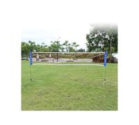 Filet de Pickleball Badminton Pliable et Portable, avec Support, Standard Professionnel, Installation Facile, Volley-Ball, Tennis, Plage en Plein air pour Sports(3.1m)