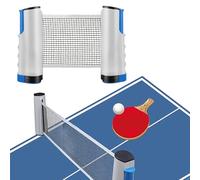 Filet de ping-pong rétractable, portable, pour table de ping-pong, bureau, cuisine ou table à manger