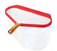 Filet de piscine en maille profonde pour une capture efficace des feuilles et des insectes dans les piscines (rouge)