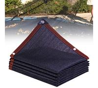 Filet de piscine rectangulaire en maille fine - Garde la piscine propre des feuilles et des débris pour piscines hors sol/enterrées Protection hivernale