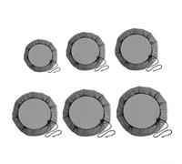 Filet de pluie avec cordon en maille pour seau à eau de petit diamètre - Couvercle de protection pour garder l'eau propre et voler - Fixation facile avec cordon de serrage (90 cm)