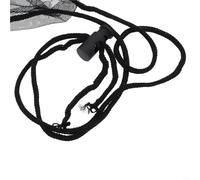 Filet de pluie avec cordon en maille pour seau à eau de petit diamètre - Couvercle de protection pour garder l'eau propre et voler - Fixation facile avec cordon de serrage (80 cm)