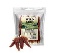 Filet de poitrine de canard WILD FARM sur bâtonnet 500 g friandise pour chien