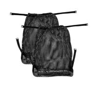 Filet De Poussette 2 Pièces, Filet De Courses pour Poussette, Filet De Voiture Portable, Filet De Courses en Maille, Accessoires De Poussette