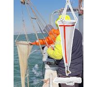 Filet de prélèvement de plancton fluvial pour océans et Lacs - Collecteur de plancton benthique à Mailles de 200 avec Corde, idéal pour la Recherche Scientifique et la pêche, et Facile à UTI