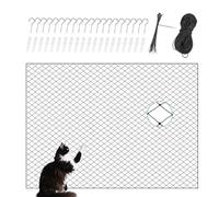 Filet de protection anti-chute pour animaux de compagnie, clôture de sécurité pour extérieur, terrasse, escalier, intérieur, jardin, terrasse, appartement, fenêtre