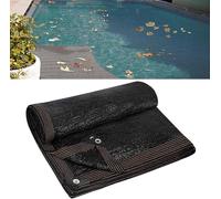 Filet de Protection Anti Feuilles pour Piscine,Bâche Protection Piscines Hors-Sol Rectangulaire pour Bloquer Feuilles Mortes et Débris, Couverture Filet de Feuille pour Piscine(3x5m(9.8x16.4ft))