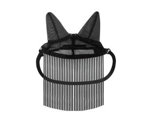 Filet de protection anti-mouches pour chevaux avec bordure décorative pour arthropodes efficacement ventilé