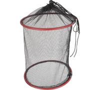Filet de Protection des Poissons Pliable en Plastique Noir pour Pêche | Léger et Résistant à L'usure, Maillage Plastique, pour Poissons et Crabes, Usage Extérieur