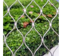 Filet de protection flexible en acier inoxydable 304 pour balcon, échelle, utilisation en extérieur, jardin, 18 x 2 m