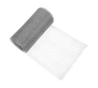 Filet de Protection Gouttière en Acier Inoxydable, Pare-feuilles | Découpe à Longueur, Compatibilité, pour Ouvertures et Gouttières, Design Argenté, Usage Bricolage
