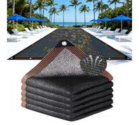 Filet de Protection Piscine 4x8m, Couverture Filet de Feuille pour Piscine, Bâche Protection Piscines Hors-Sol, Filet Protection Piscine pour Bloquer Feuilles Mortes et Débris(3x8m(10x26ft))