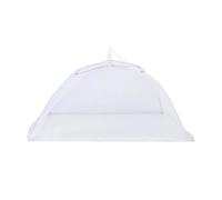 Filet de protection pour aliments, Couverture pop-up en maille pliante blanche, for intérieur et extérieur, plusieurs tailles(S)