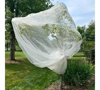 Filet de Protection pour Arbres fruitiers avec Fermeture éclair et Cordon de Serrage, Filet de Protection Contre Les Insectes et Les Oiseaux, Filet de Jardin en Maille Ultra Fine, Taille XL - 4,6 x