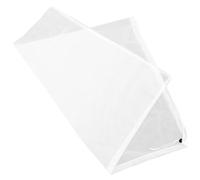 Filet de Protection pour Arbres Fruitiers, Polyester Blanc, à Cordon | Barrière Physique Insectes et Animaux, Réutilisable, Installation Facile, Jardinage et Culture