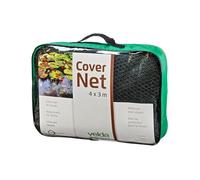 Filet de Protection pour Bassin 4 x 3 m Noir
