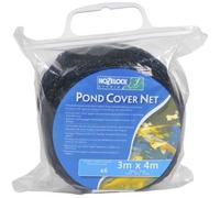 Filet de protection pour bassin - HOZELOCK - 4 x 3 m - Anti-déchets - Anti-prédateurs - Noir