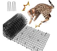 Filet de protection pour chat - 30 x 200 cm - Pour balcon, terrasse et toit - Tapis à picots contre les chats et les chiens - Répulsif pour animaux avec pointes de sécurité