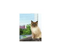 Filet de protection pour chat 3x2 m vert
