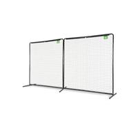 EXIT Toys Filet de Protection Sportif Backstop - 2 Grands Filets - Retient Les Balles sur Le Terrain de Jeu - Multifonctionnel - pour Le Volleyball, Badminton, Tennis et Plus - 300x600cm - Noir