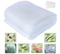 Filet de protection pour légumes, 3 x 10 m, découpable, filet anti-insectes, filet à mailles fines pour la protection efficace des légumes, des plantes, des fleurs et des fruits contre les parasites