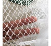 Filet de Protection pour légumes, Tailles Multiples Blanches du Jardin de Protection Contre la grêle Maille Filet 0.5cm d'étang d'oiseau HDPE(2x100m)