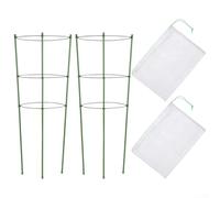 Filet de protection pour plantes avec cordon de serrage pour fleurs de jardin, vignes grimpantes et plantes conçues pour une couverture efficace des éléments (2 pièces)