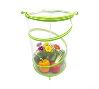 Filet de protection pour plantes en tissu avec fermeture éclair 32 x 32 x