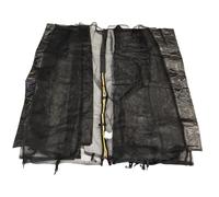 Filet de Protection pour Trampoline Ø245cm Canberra Noir avec Fermeture éclair Jaune