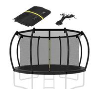 Filet de protection pour trampoline - Barrière de sécurité de rechange pour trampoline, accessoires de clôture rebondissants protecteurs, design ergonomique fiable | Fiable pour le jardin, la terrasse