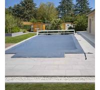 Filet de protection pour volet roulant piscine