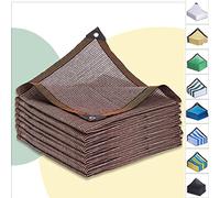 Filet de Protection Solaire 4x5m Voile Solaire avec 90% d'ombrage Filet d'ombrage Jardin Filet de Protection UV Respirant Rafraîchissant Filets de Balcon Filet de Protection Contre Le Vent