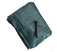 Filet de protection solaire 70 % vert avec sangles d'arrimage et matériau ABS 2 x 10 mètres (2 x 5 m)