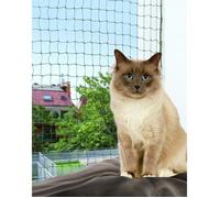 Filet de protection - TRIXIE - 2x1.5m - Vert olive - Résistant aux UV - Pour chat et chien